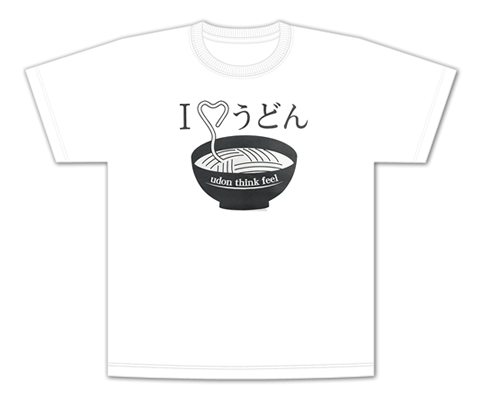 うどんＭＡＰ Tシャツ