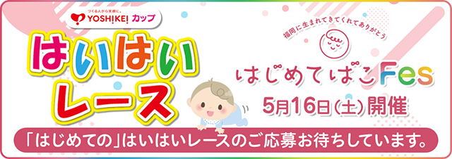 はじめてばこFES(はいはいレース)