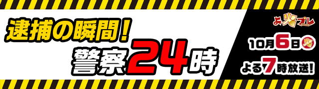 逮捕の瞬間!警察24時