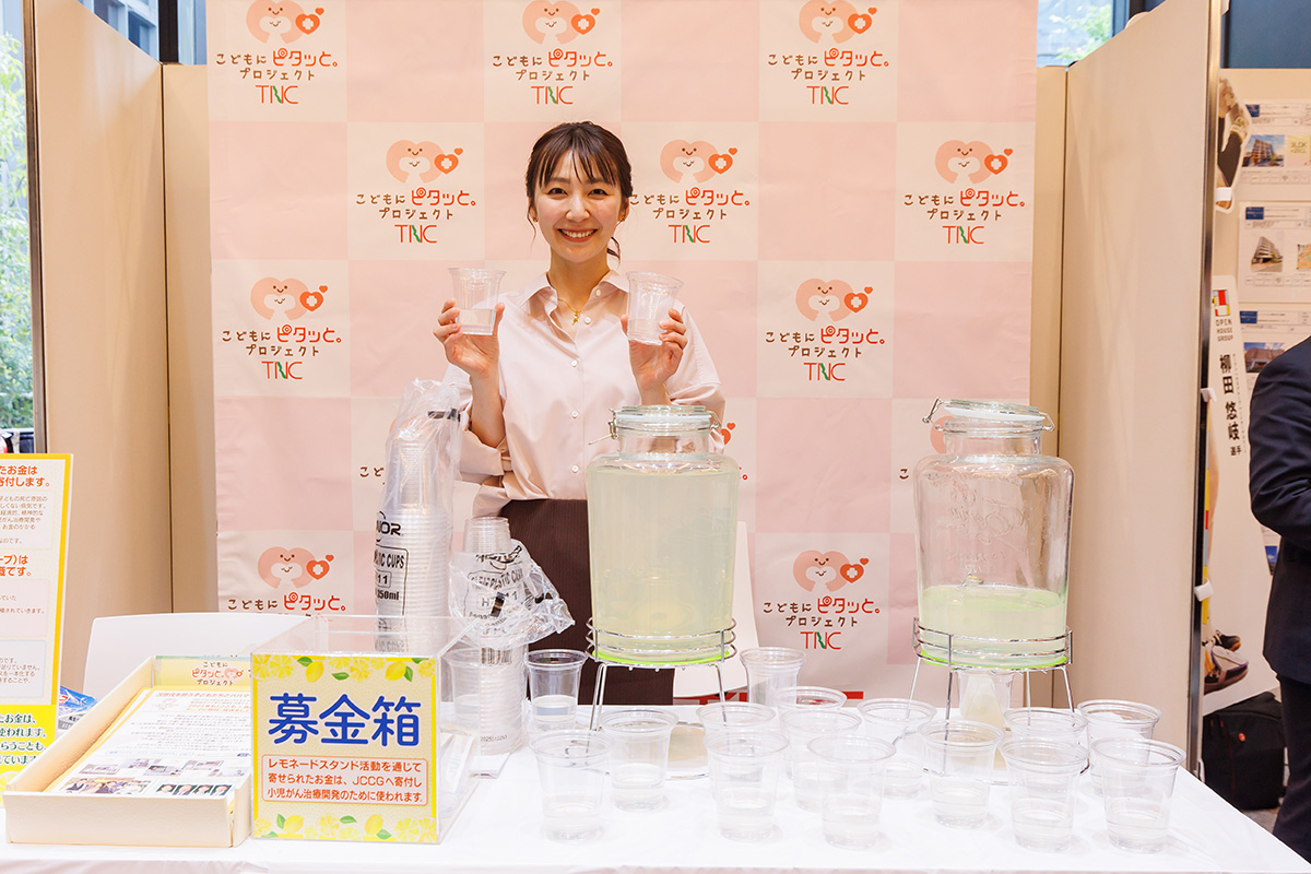 「はじめてばこFes」でレモネードスタンド活動！