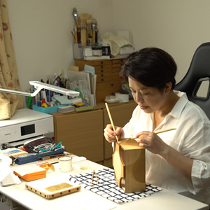 2021.08.01 放送 截金作家 江里朋子