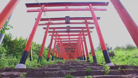 「４Ｋで撮る浮羽稲荷神社～うきは市浮羽流川～」